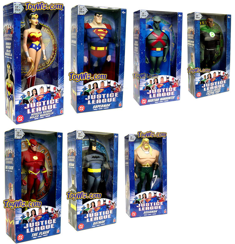 Superman Justice League DC Superheroes 10 Inch Action Figure 2005 RARE for sale online 